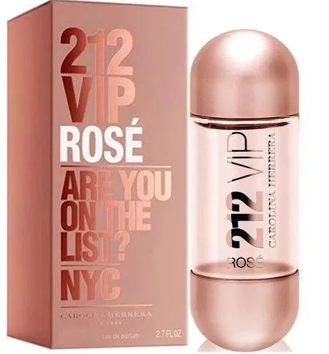 CAROLINA HERRERA 212 VIP ROSÉ  FEMININO125ML